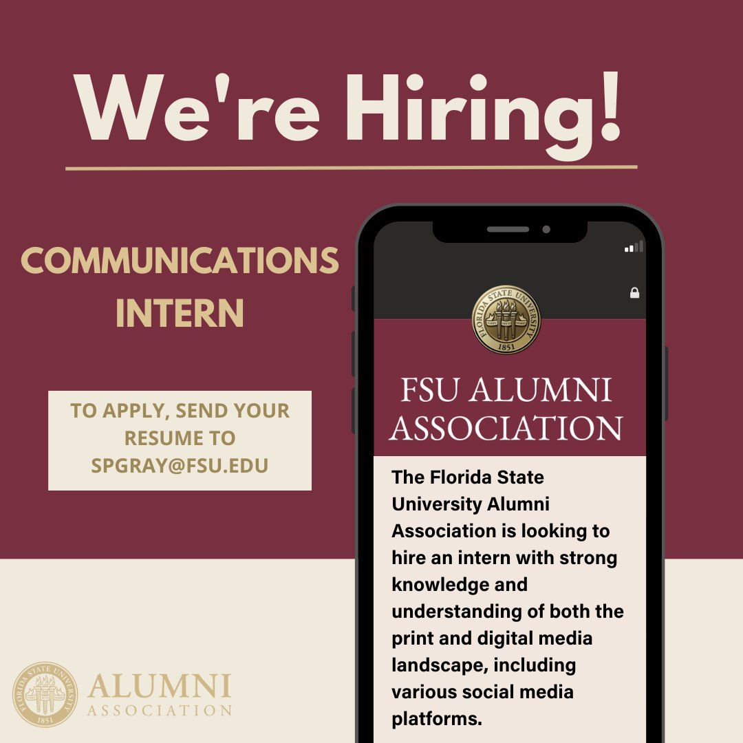 FSU Student Alumni Assocation tweet media
