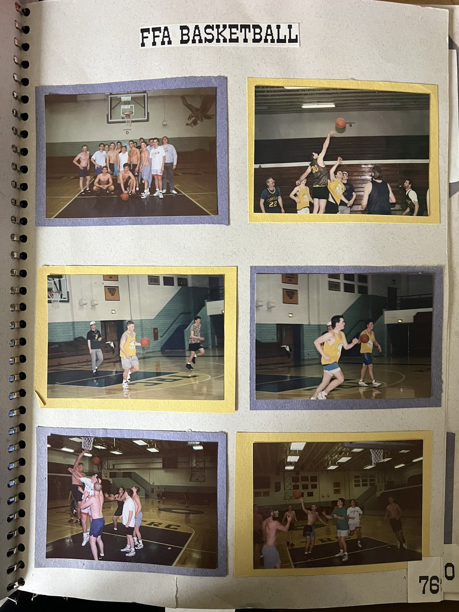 ffa_oakhill's tweet photo. Happy Throwback Thursday!!! In honor of basketball being in full swing, here is the FFA having fun playing basketball together, in ‘93! https://t.co/AIrkqlf37t