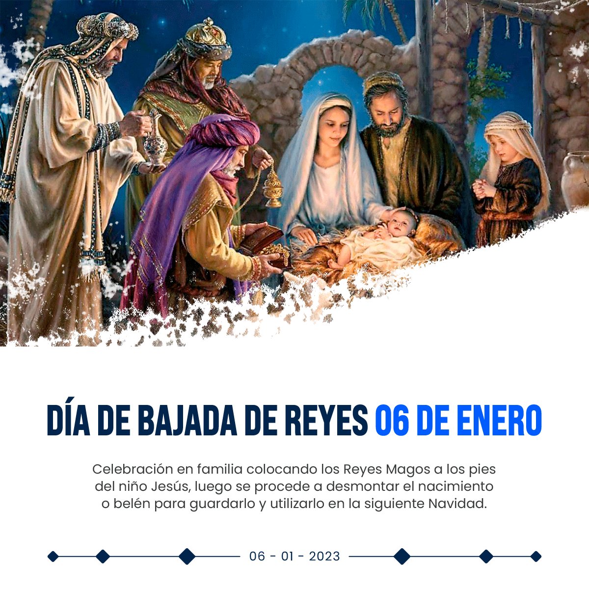 #diadebajadadereyes Se celebra cada 06 de enero en varios países de Latinoamérica, con fin de recordar la adoración al niño Jesús. 👼

Cuéntanos, ¿Cómo es la tradición en tu familia en este día tan especial? 😇

#hwperu #diadebajadadereyes #06denero