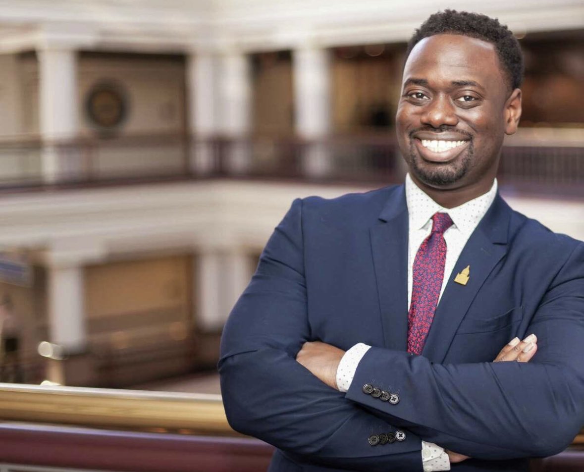 I’m crushed to learn about the tragic loss of State Rep. Quentin “Q” Williams this morning. Just last night we were together at the Governor’s Ball talking with restaurateurs from all over the state and his optimism &amp; smile lit up the room! Sending love and prayers to his family.