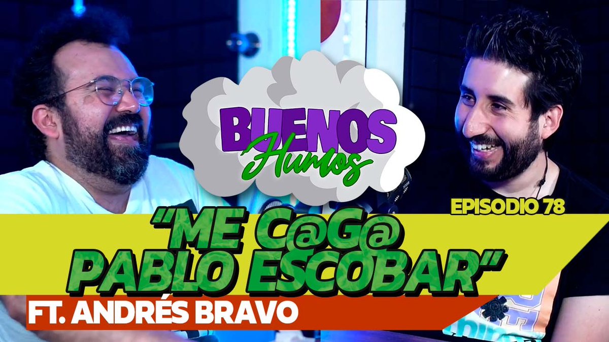 Ya está arriba el nuevo de Buenos Humos y ahora tuve de invitado desde colombia a mi parce <a href="/bravoperofelizz/">Andrés Bravo</a> 

Hablamos OBVIAMENTE de PABLO ESCOBAR, tener todo en la vida y qué se hace con un sueldito de 50 mil pesos.

Acá se lo dan:

youtu.be/TNnBfuuqeV0