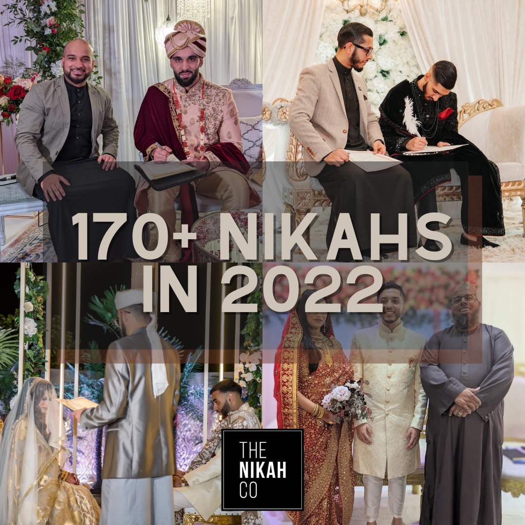 From London to Marrakech, we enjoyed each and every single ceremony in 2022!

Here's to another year of blessed Nikahs ahead! 💍😀
