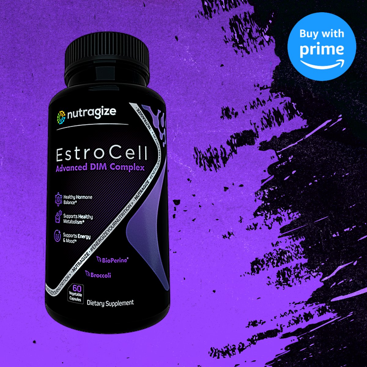 nutragize's tweet image. From low energy levels &amp;amp; mood changes to hot flashes &amp;amp; night sweats, EstroCell makes sure that your hormonal metabolism is supported, so that you always feel your best.

PacificHealthLabs.com/EstroCell

*Amazon Prime Members can now receive Fast, Free Shipping through Buy with Prime!