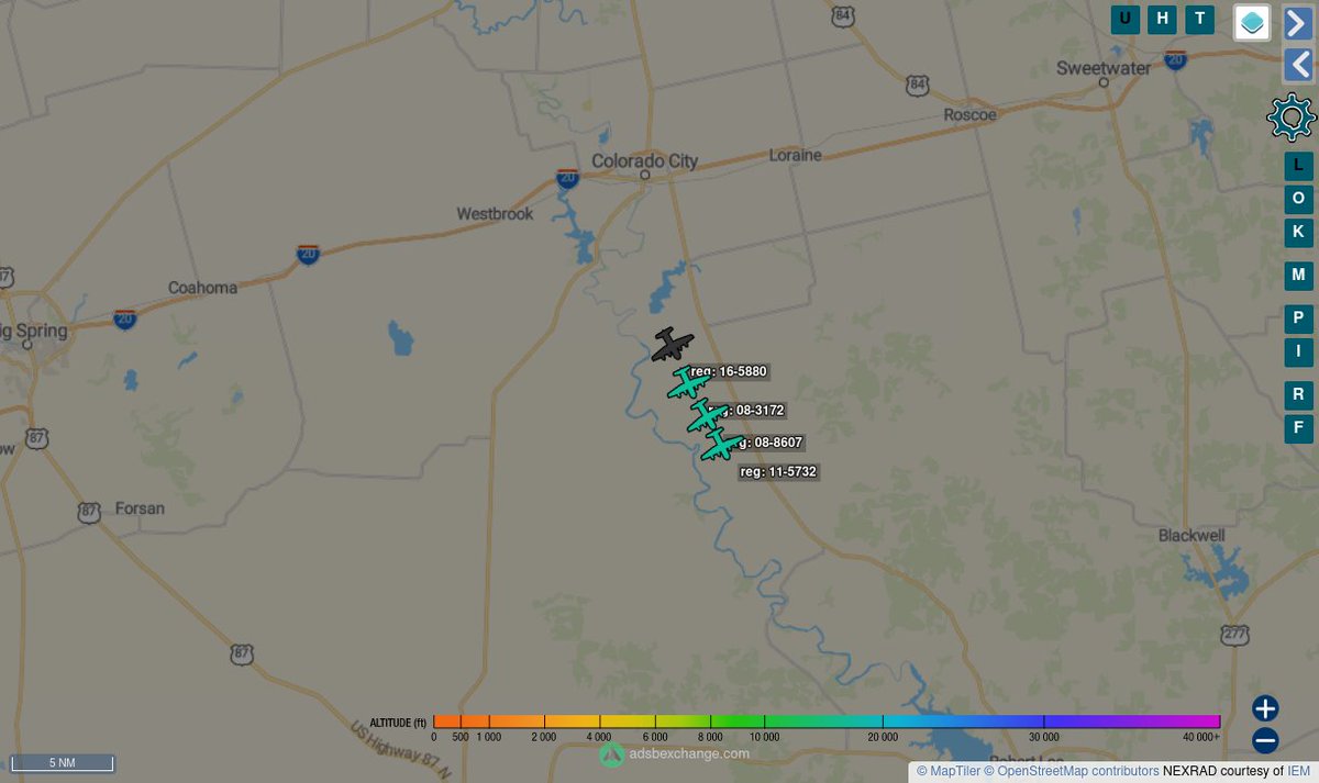 TheIntelFrog's tweet photo. A 4-ship of C-130s have launched out of Dyess AFB, TX as well this morning.
#AE220E
#AE4E0E
#AE29DC
#AE61FD
Thanks for the tip @SR_Planespotter! https://t.co/GewtSnm9eG