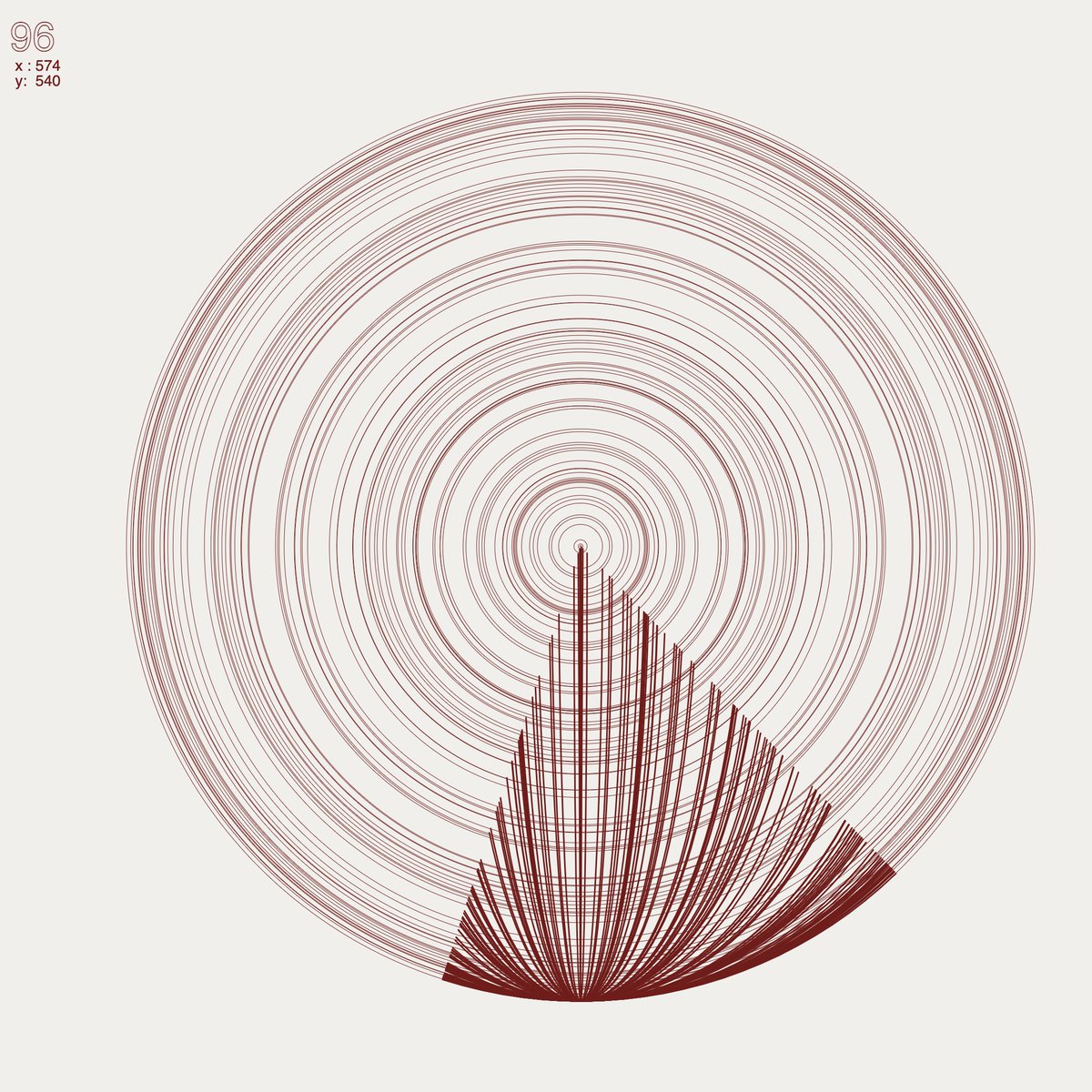 SpritzCam's tweet photo. #genuary5 Debug View.

#p5js #genuary #generativeart https://t.co/qRrjENB0UJ