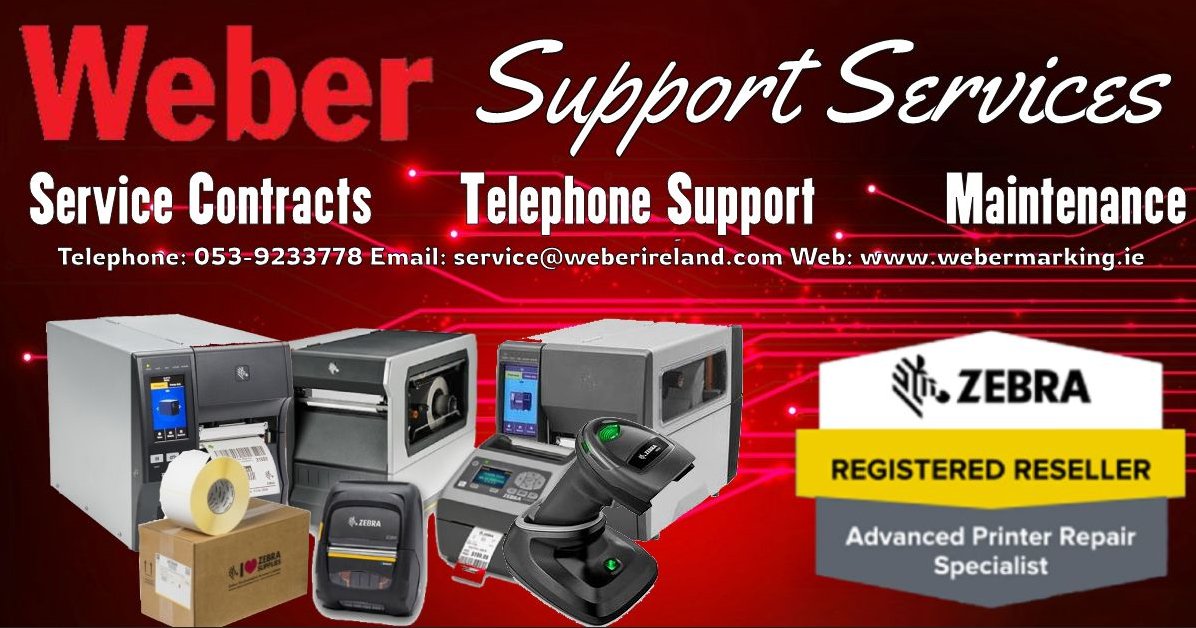 Irlbarcodes's tweet photo. Make Sure To Check Out Weber's Fantastic Service Options

Contact Weber Ireland ☘️
📱: 053-9242935
📨: sales@weberireland.com
🕸️: https://t.co/u7eUd71hiA
#service #printers #servicecontracts #maintenancecontracts #maintenanceandrepair https://t.co/mmKiFokGqP