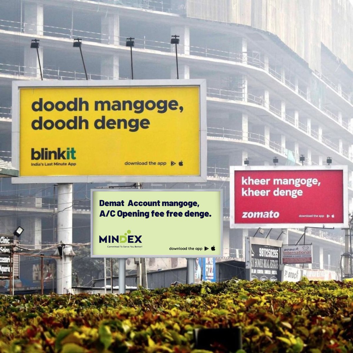 mindexcapital's tweet photo. New Trend....
.
.
.
.
.
.
#mindex #newtrend #zomato #blinkit #trending #post #creative #viral #dmataccount #free https://t.co/DGkx3RYsg9