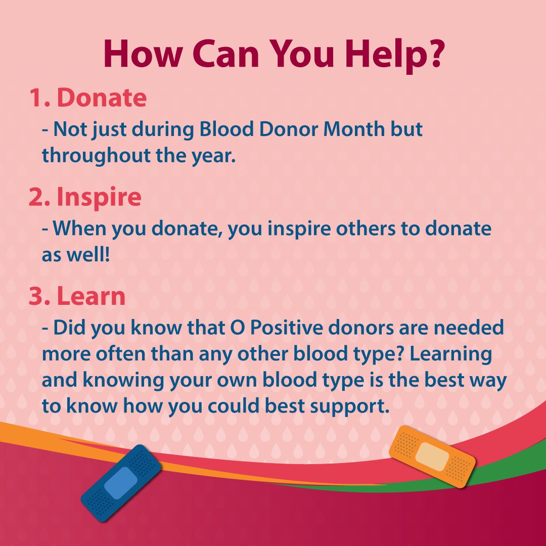 January is usually a period of critical blood shortages. #BloodDonorMonth is meant to honor voluntary blood donors and encourage more folks to give blood when it is needed most. 

Please consider donating today and visit @sdbloodbank for more information.
