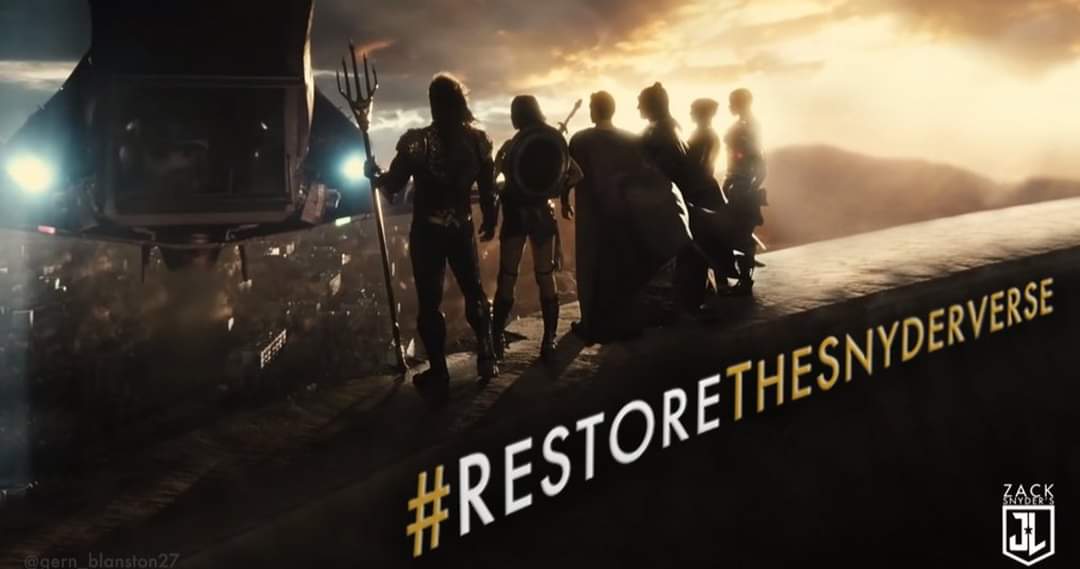 JeremyDewayneH1's tweet photo. We have to stick to our guns and keep pushing until something happens.
#RestoreTheSnyderVerse
#SnyderVerseElseword
#SnyderVerseStrikesBack
#BringBackZackSnyder
#BringBackRayFisher
#BringBackHenryCavill https://t.co/mjUvUgkynl
