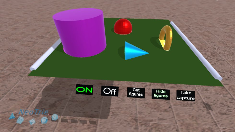 NeotrieVR's tweet photo. Use this scanner to see the projections of any figure. Hide them and show only the projection or the sections.

#neotrievr #multiplayer #virtualreality #geometry #geomview #maths #MathEdTech #edtech #arvrinedu #quest #OculusRift #WindowsMixedReality #HTCVive  #pico4 #erasmusplus https://t.co/cpndu2Y38i