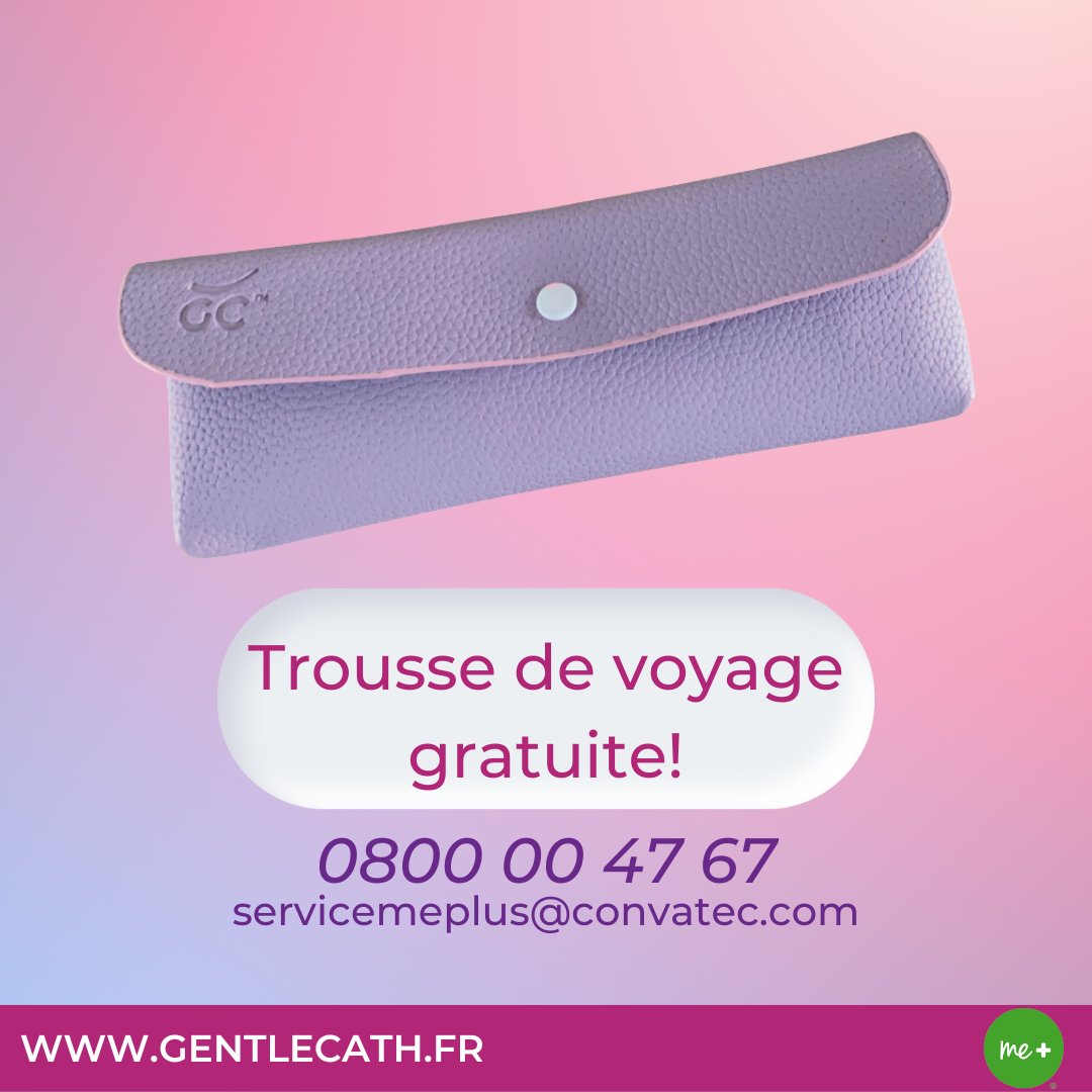 GentleCathFR's tweet photo. Découvrez vite tous les outils que nous proposons gratuitement aux utilisateurs de #sondesurinaires. Tels que cette trousse de voyage. Contactez nos infirmières et conseillères du Service me+® au 0800 00 47 67 (appel gratuit) ou par e-mail : servicemeplus@convatec.com https://t.co/UF15xOFWGU