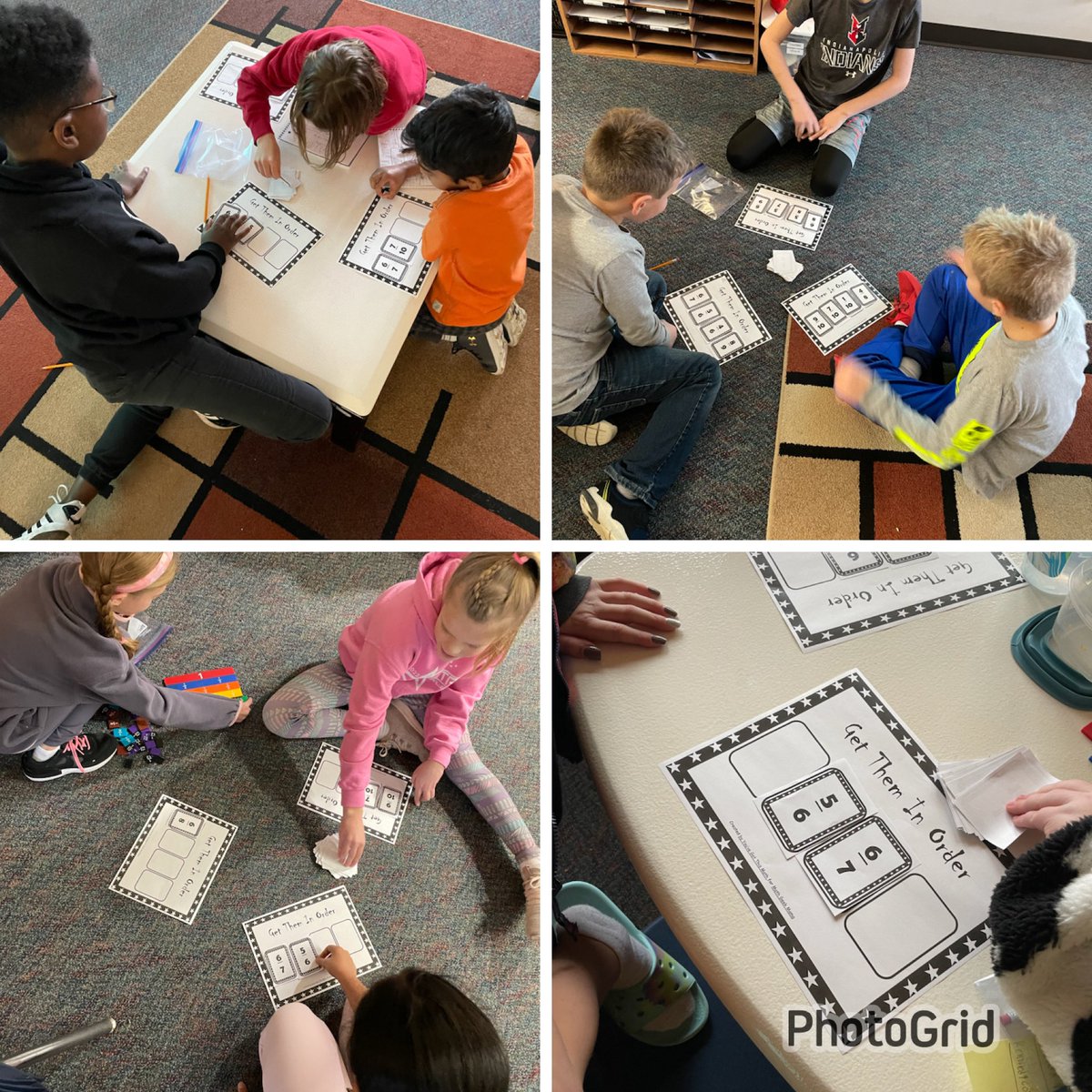 MrsPugel's tweet photo. A new fraction game for comparing and ordering fractions. #TCEcardinals #TCEmath https://t.co/BmCKegIH5e