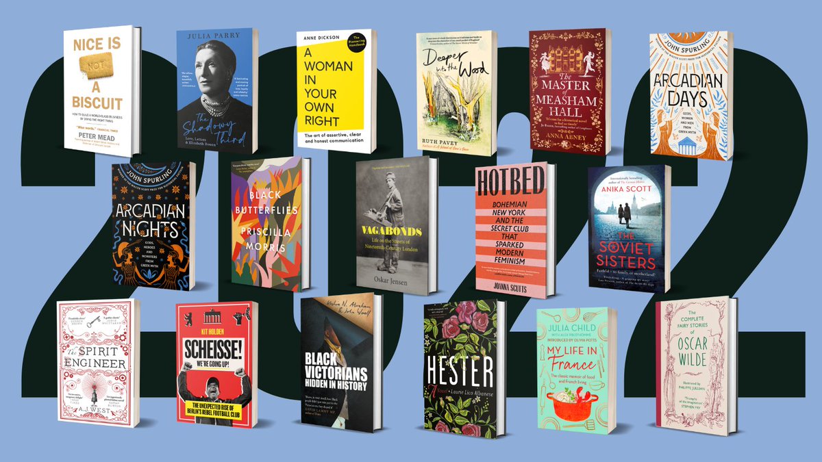 🌟🦆2022 was a great year for Duckworth🦆🌟

As the year has now come to a close, we thought we'd take a look back and pick out a few of our most exciting moments!

Firstly, these are all the books we published this year📚
 
🧵 1/5