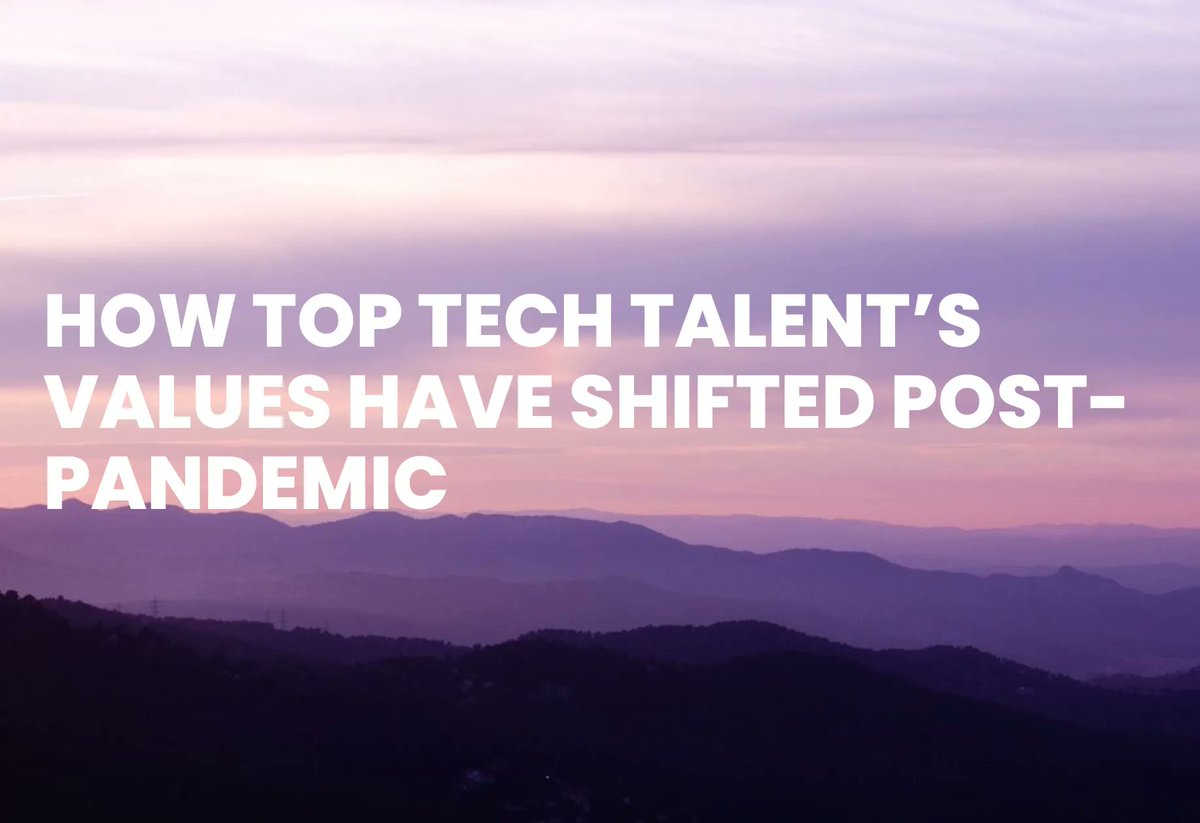 LinkHumans's tweet photo. How Top Tech Talent’s Values Have Shifted Post-Pandemic https://t.co/LCrwoycvYd #OneIntel #WeAreIntel #IamIntel @WeAreIntel https://t.co/247WSghbwX