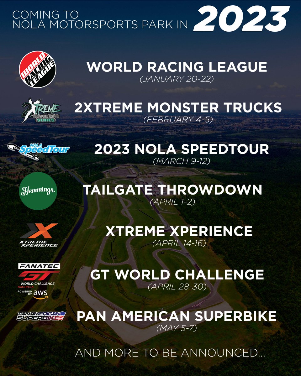 NOLA Motorsports Park (@nolamotorsports) on Twitter photo 