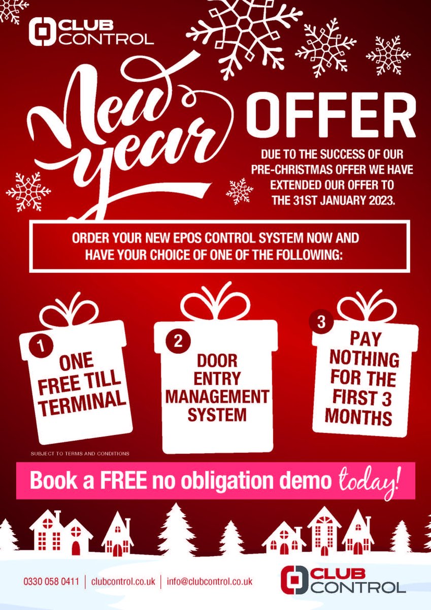 2023 here we go: check out our New Year offer on ordering your Club's new EPOS Control System...
