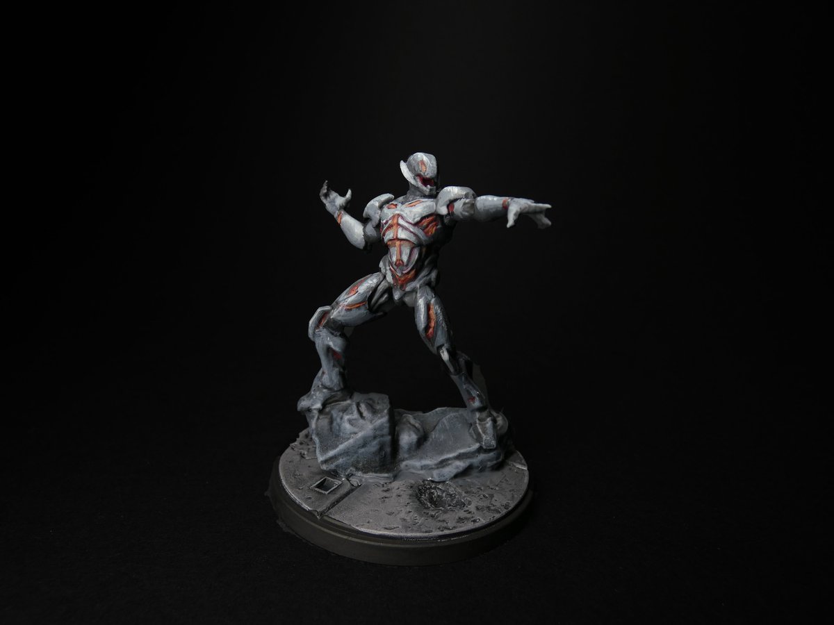 elotheror's tweet photo. Ultron from Marvel Crisis Protocol.
Great pose and pretty cool mini.

#paintingminiatures #paintingminis #ultron #marvelcrisisprotocol #atomicmassgames #marvel https://t.co/vhEpLOGf0Q