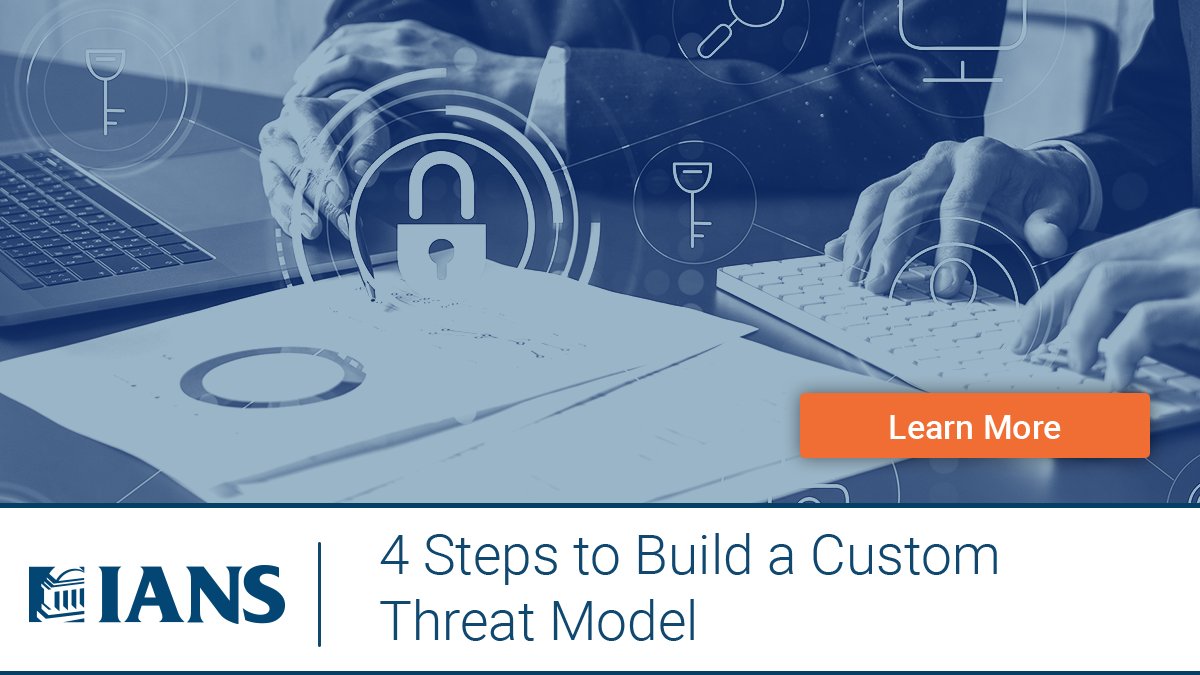 IANS_Security's tweet image. Does your threat model fit the business? bit.ly/3iaqCRf

#threatmodeling #businessrisk #riskmanagement #threatdetection #cybersecurity #infosec #informationsecurity #threatmodel
