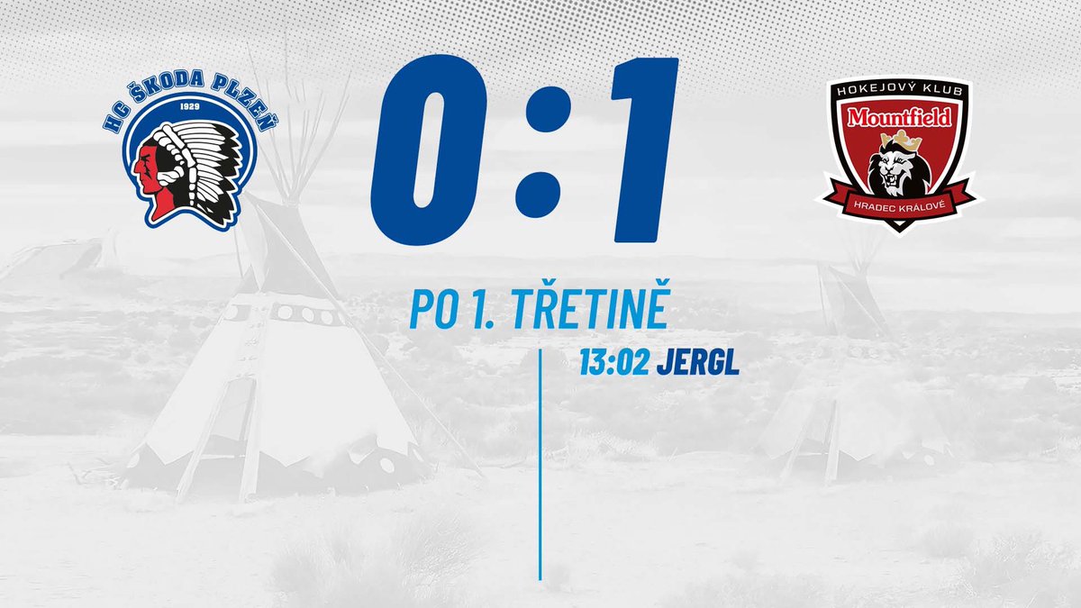 HC_Plzen's tweet photo. Po první třetině prohráváme o jednu branku. Dvě třetiny před námi. ✊#plzmhk https://t.co/D1ILT6ZG8B