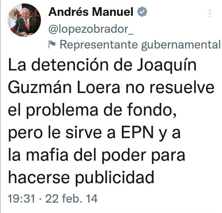 YarikkRus's tweet photo. Siempre hay un tuit @lopezobrador_  Ovidio Guzmán, El Ratón, Culiacán, Guasave, Mochis, Mazatlán https://t.co/wPZ5i3VAU9