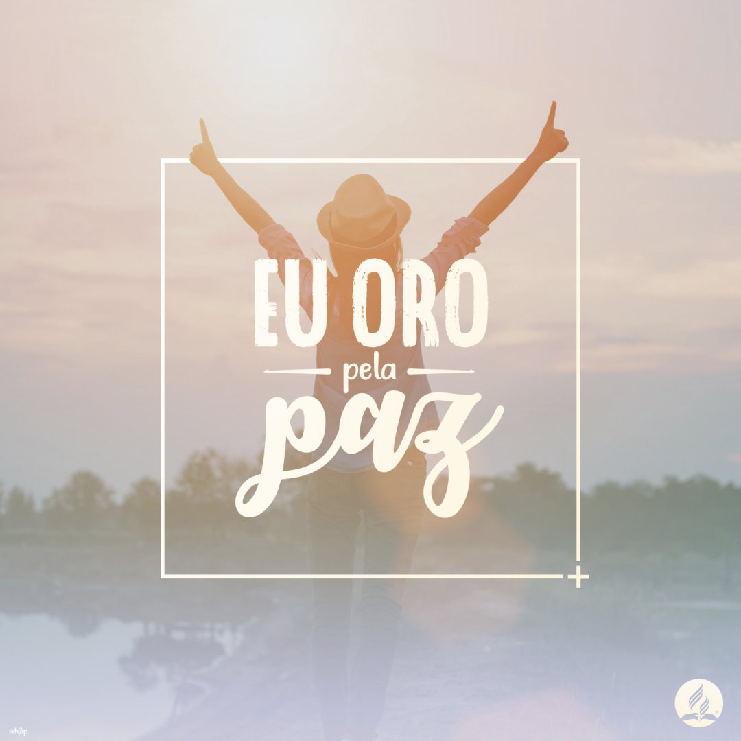 AdventistasARF's tweet photo. Está cansado da violência e guerras desse mundo? Vamos orar juntos pela PAZ! #EuOro
#VemComigo #EuVou #AdventistasARF https://t.co/qVTZJ6yFBe