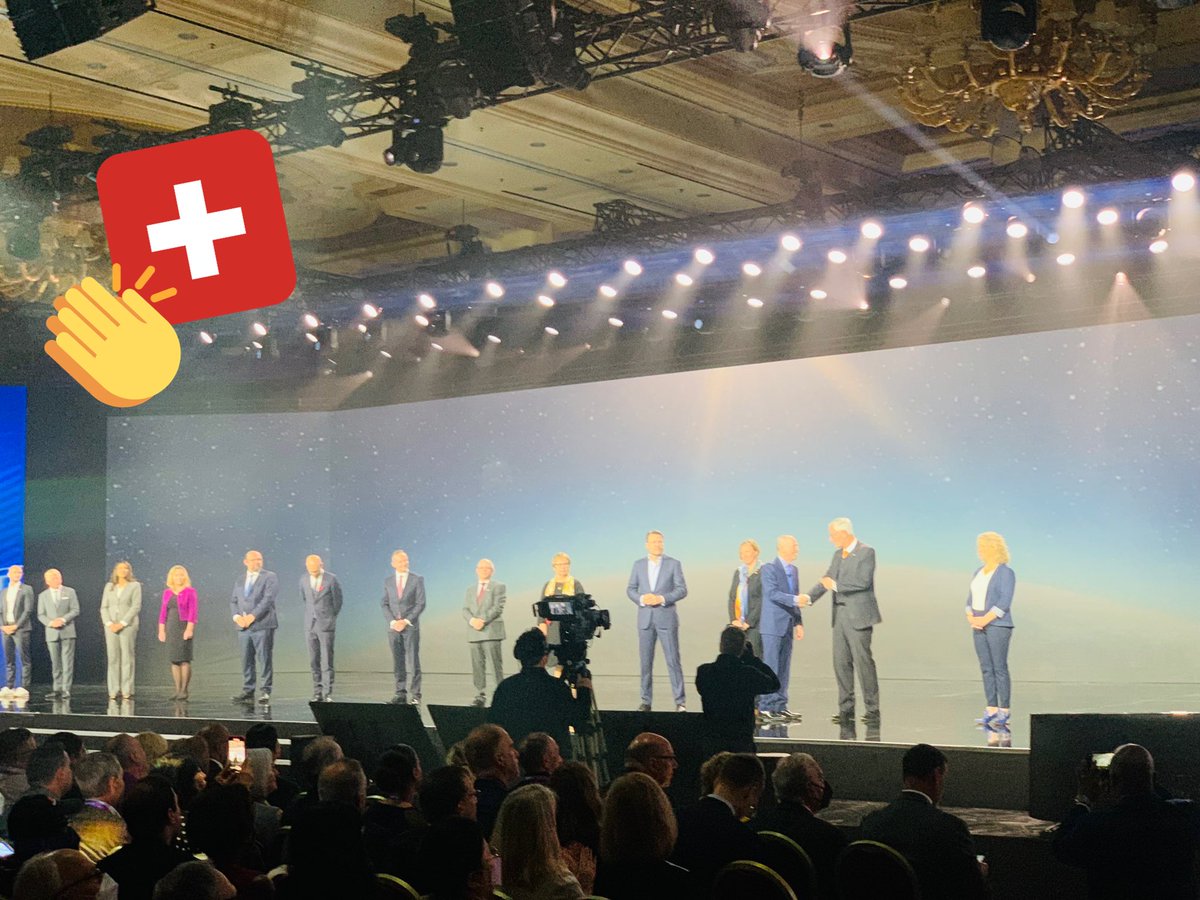 #Switzerland just received the Innovation Champion Award 2023 <a href="/CES/">CES</a> Congrats 👏 #innovation #CES23 #CES2023  <a href="/SGE/">Switzerland Global Enterprise</a>
<a href="/Presence_Suisse/">Alexandre Edelmann</a>
@Innosuisse <a href="/swissnexNetwork/">Swissnex</a> <a href="/swissnexSF/">Swissnex in San Francisco</a>  <a href="/SBH_USA/">Swiss Business Hub USA</a> <a href="/SwissEmbassyUSA/">Embassy of Switzerland in the USA</a>
<a href="/swisstech/">#swisstech</a>
<a href="/dgt_switzerland/">digitalswitzerland</a>