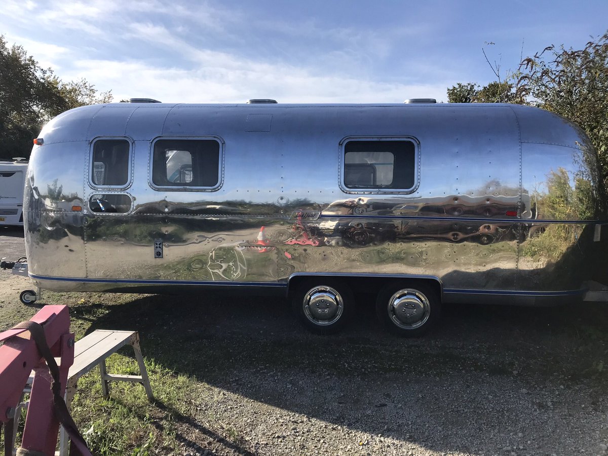 madewhitstable's tweet photo. Can’t wait to start work on the interior of this beautiful’74 Airstream 
#airstream #bespoke https://t.co/UQ95uEU5WH