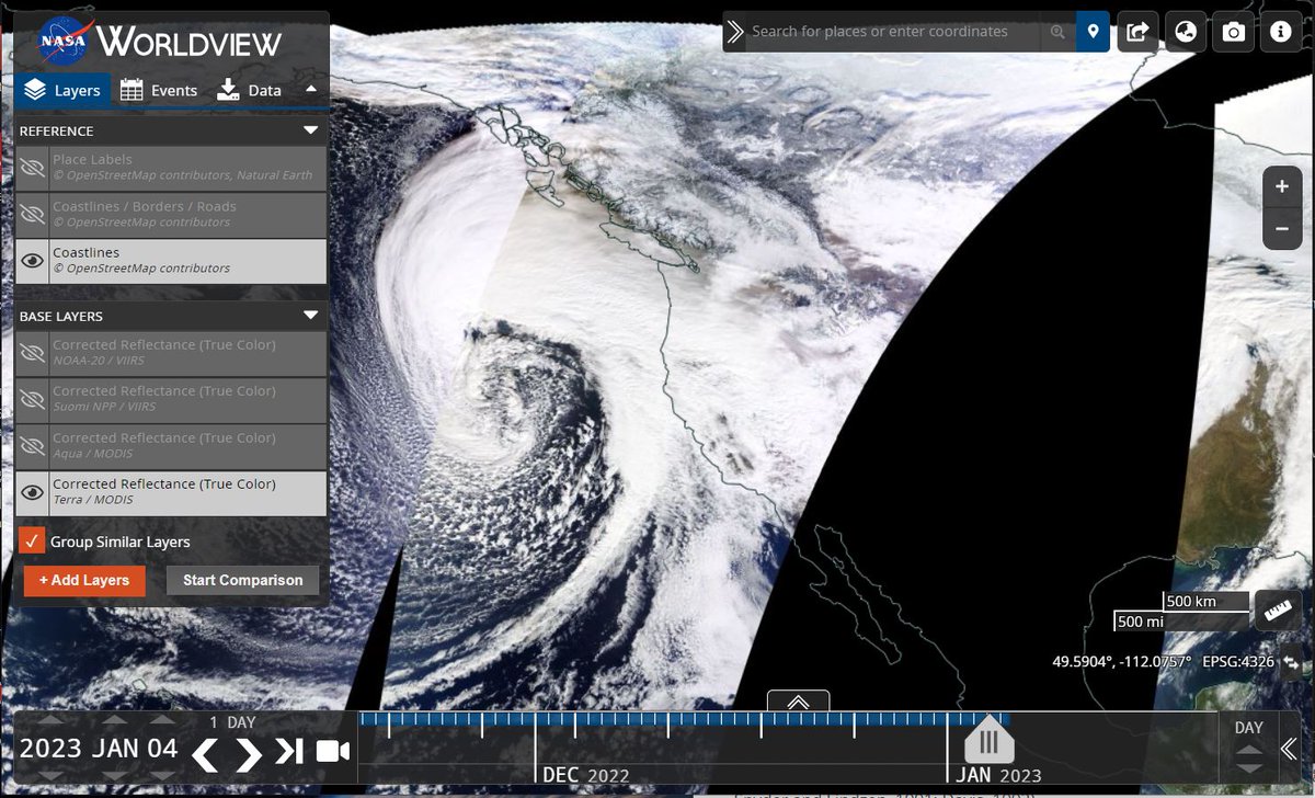 Bomb cyclone got you down? Interested in DIY viewing this storm from space? Here's a few open-source, easy to use tools.