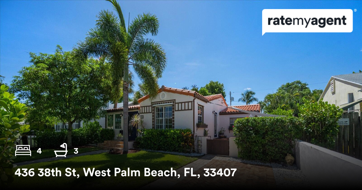 conley_real's tweet photo. 🛌 4 🛀 3
📍 436 38th St, West Palm Beach, FL, 33407

My latest listing on #RateMyAgent.
 3012568
https://t.co/AdmeEAjaaF

...
#ratemyagent #realestate #Realty_ONE_Group_Innovation__West_Palm_Beach https://t.co/AsEEjTpsSX