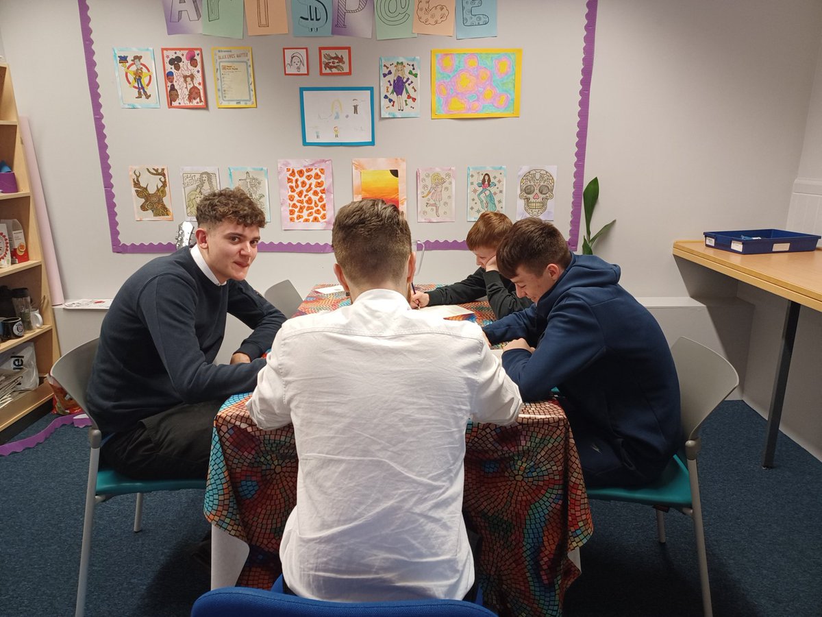 Some of our S3 starting the year as they mean to go on by showing commitment to their Maths work. 😇 #NewYear #2023goals