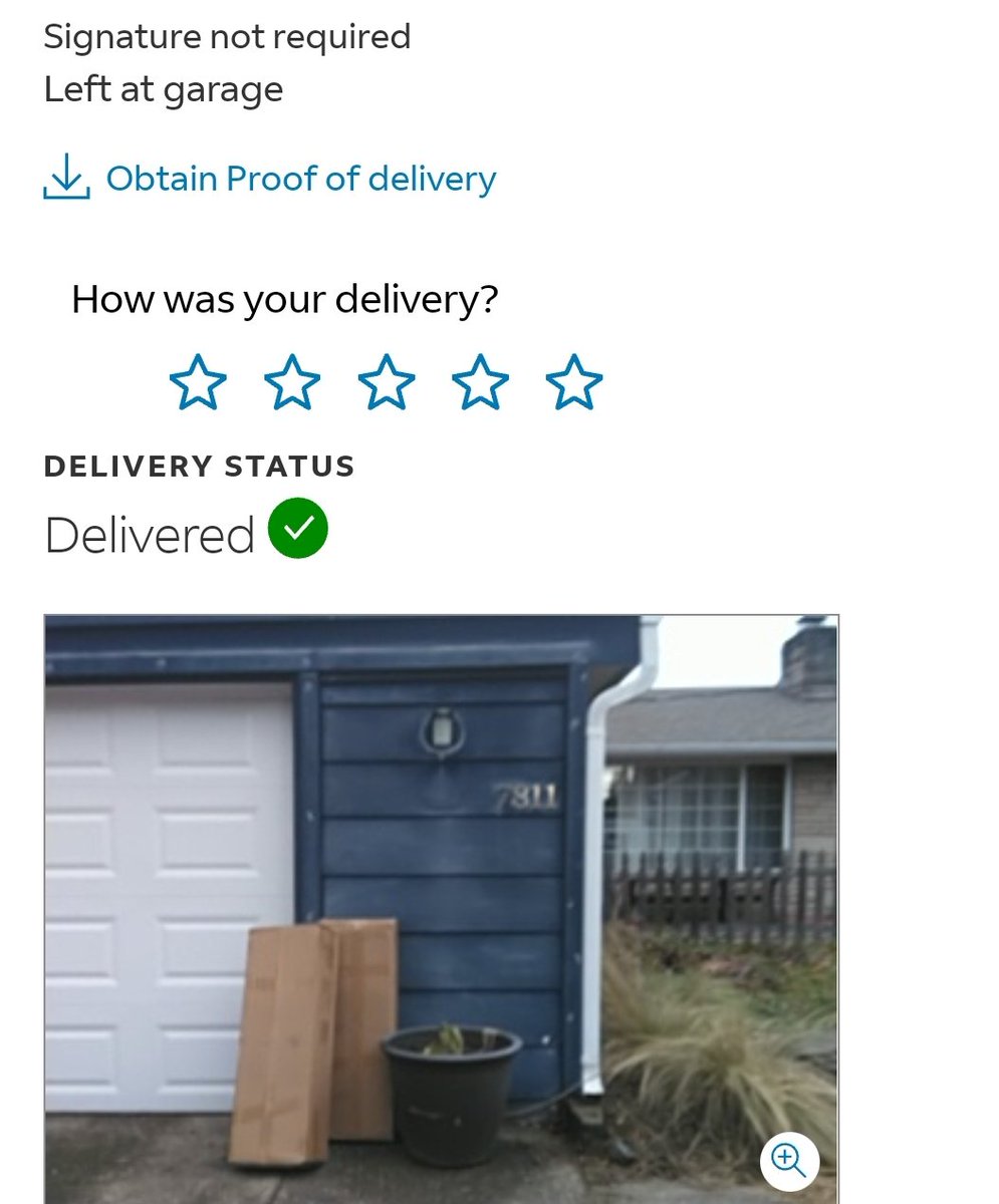 IAmBossypants's tweet photo. Dear @FedEx @FedExHelp Packages should go on my porch. NOT blocking the garage door ESPECIALLY when it can be by the actual front door behind a FENCE. Not to mention I'm home. https://t.co/RvjE42zqs0