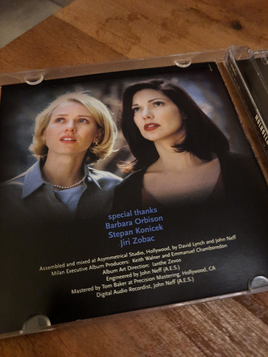 diane_selwyn's tweet photo. As part as my tribute to JOHN NEFF, he mixed and engineered one of my favorite movie soundtrack ever, that of Mulholland Drive.
#JohnNeff
#MulhollandDrive https://t.co/ARtZN6g4sa