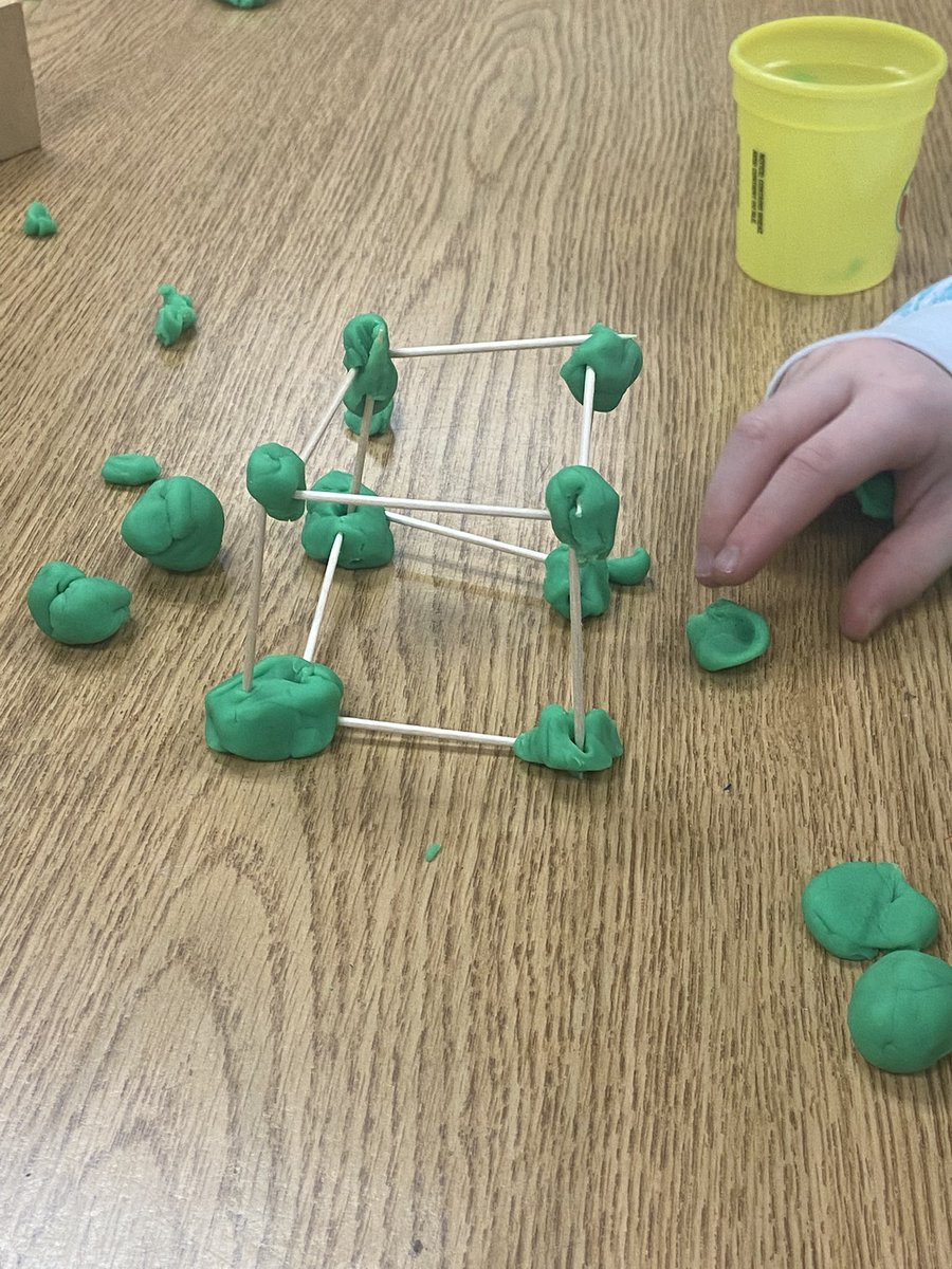 T2 Kindergarten showed me how to build 3D shapes today. Even though it took a few tries, they persevered and made a freestanding cube. <a href="/PleasantUnionYR/">Pleasant Union Elem</a>