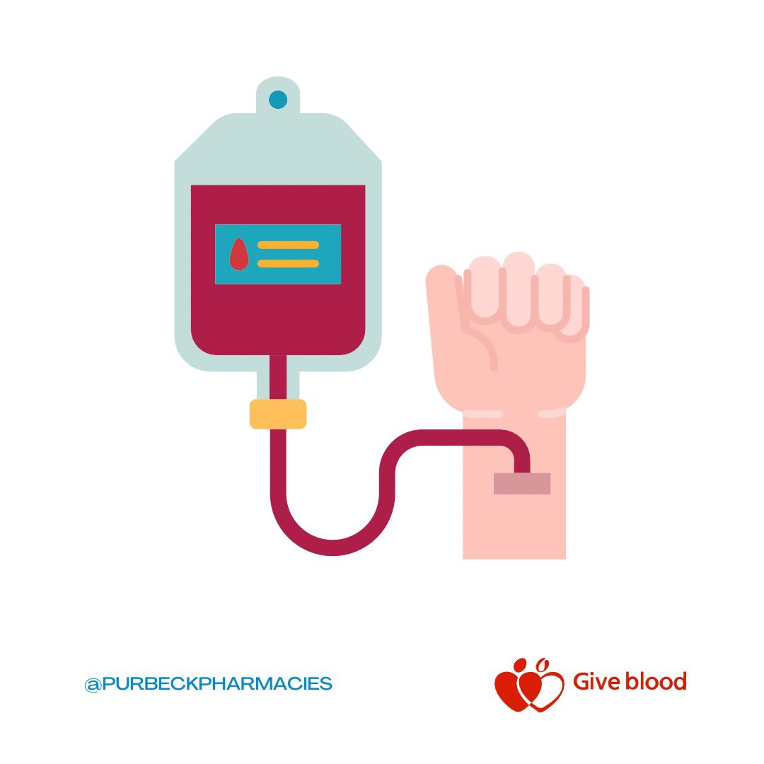 purbeckpharm's tweet photo. It’s #NationalBloodDonorAwarenessMonth 

In the UK we maintain a regular supply of all blood types to ensure the right blood is available to everyone who needs it. 

There are 25 blood donation venues and thousands of local venues situated in towns and cities across England, https://t.co/Nlsy3YX28a