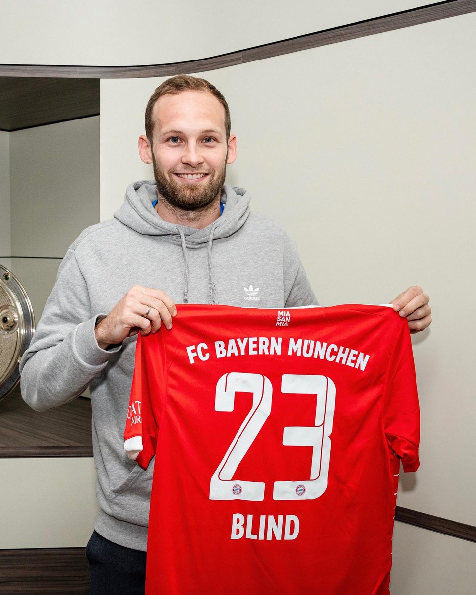 🇩🇪 The next chapter is ready to be written. 

🤝 <a href="/BlindDaley/">Daley Blind</a> joins <a href="/FCBayern/">FC Bayern München</a> until the end of the season!