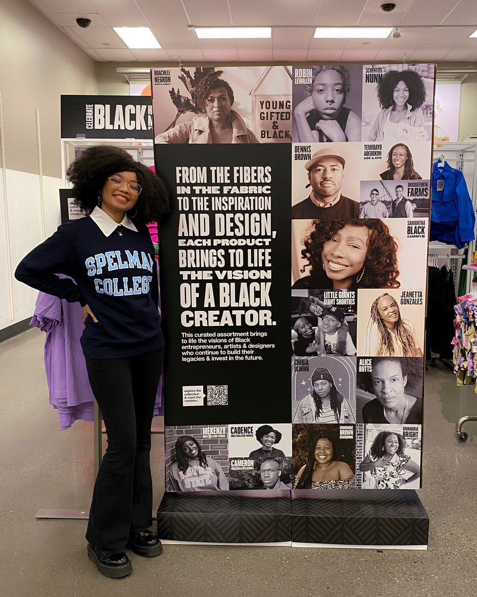 cadencepatrick's tweet image. So excited to finally announce that as a winner of @Target’s 2022 HBCU Design Challenge, I am one of the designers featured in the 2023 Black History Month collection!! I had such an incredible time being part of this campaign and working with the amazing designers at Target.