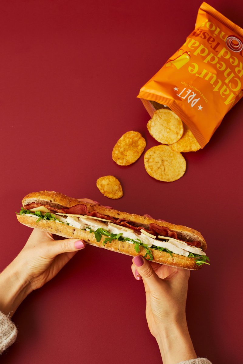 You won’t believe what you can BAG(uette) this month at Pret Pop in to and enjoy any full size baguette with crisps or popcorn for just £5 Participating shops only. Terms and conditions apply.