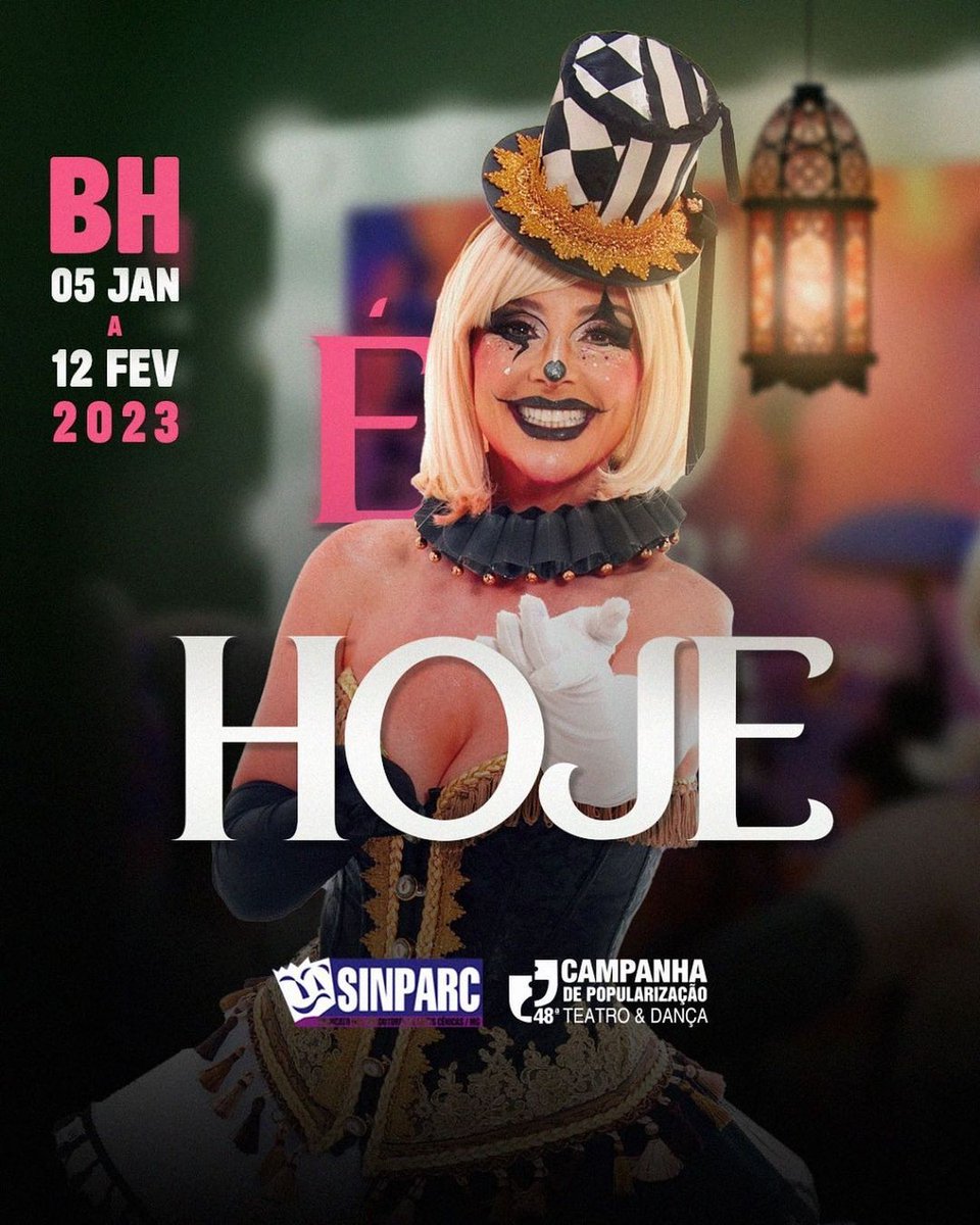 ModaemMinas's tweet image. @sinparcmg
As cortinas do teatro vão se abrir e a arte vai invadir a cidade, ativando a imaginação através de cada espetáculo que teremos na programação desse ano 
Se ainda não,  cuidado para não perder os melhores espetáculos 
#belohorizonte  #espetaculo #teatro #teatroinfantil
