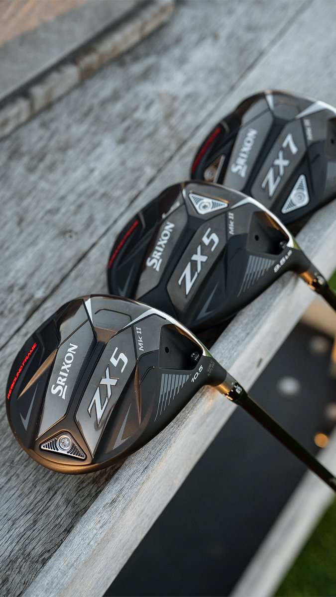 SrixonGolf's tweet photo. Major power is almost yours. The ZX Mk II Drivers give you total control when stepping up to the tee in the all-new ZX5 LS Mk II, ZX5 Mk II, and ZX7 Mk II drivers. https://t.co/5O2jfFhfJd