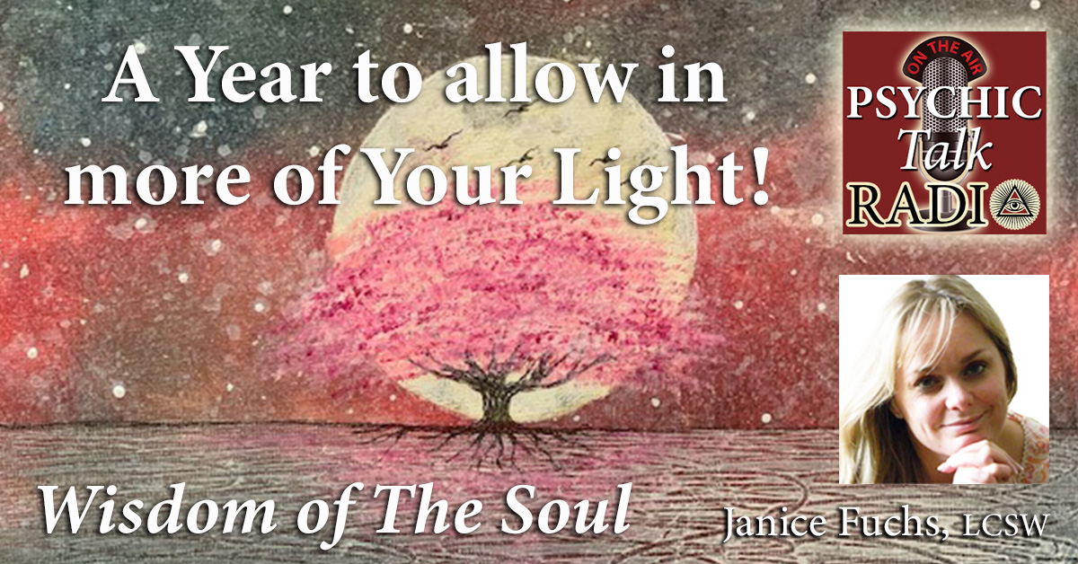 👉 psychictalk.net/wisdom01022023/ #Wisdom of The Soul, with @JaniceMary5 💜 Janice Fuchs, LCSW