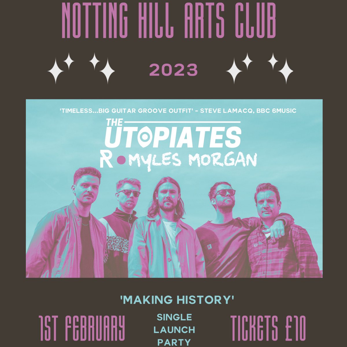 The Utopiates (@theutopiates) on Twitter photo *SUPPORTS ANNOUNCEMENT - 1ST FEB - NOTTING HILL*
We’ll be joined by Rapturous and Myles Morgan.
Ticket link below, get em quick!
✌️
<a href="/rapturouslive/">Rapturous</a> <a href="/mylesmorganuk/">Myles Morgan</a> <a href="/v2records/">V2 RECORDS</a> @nhaclondon
eventbrite.co.uk/e/the-utopiate… *SUPPORTS ANNOUNCEMENT - 1ST FEB - NOTTING HILL*
We’ll be joined by Rapturous and Myles Morgan.
Ticket link below, get em quick!
✌️
<a href="/rapturouslive/">Rapturous</a> <a href="/mylesmorganuk/">Myles Morgan</a> <a href="/v2records/">V2 RECORDS</a> @nhaclondon
eventbrite.co.uk/e/the-utopiate…