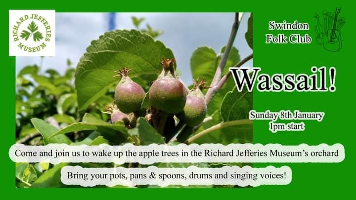 It's Twelfth Night tonight &amp; traditionally the night for Wassailing.

We're running a wassail at <a href="/RJMuseum/">Mike Pringle</a> this Sunday at the more family friendly time of early afternoon (1pm-ish start) and it would be great to see you there.

#wassail #community #seasonalevents