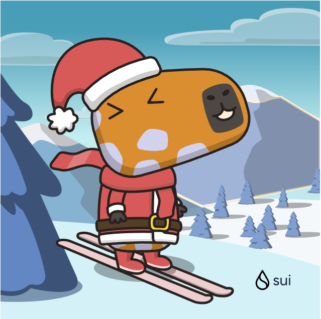 Anantab00200034's tweet photo. Cap-Spot：Put on my Christmas suit for the big holiday event，Let's go!
#CapyHolidays!☃️ https://t.co/m4iGOj3eqE