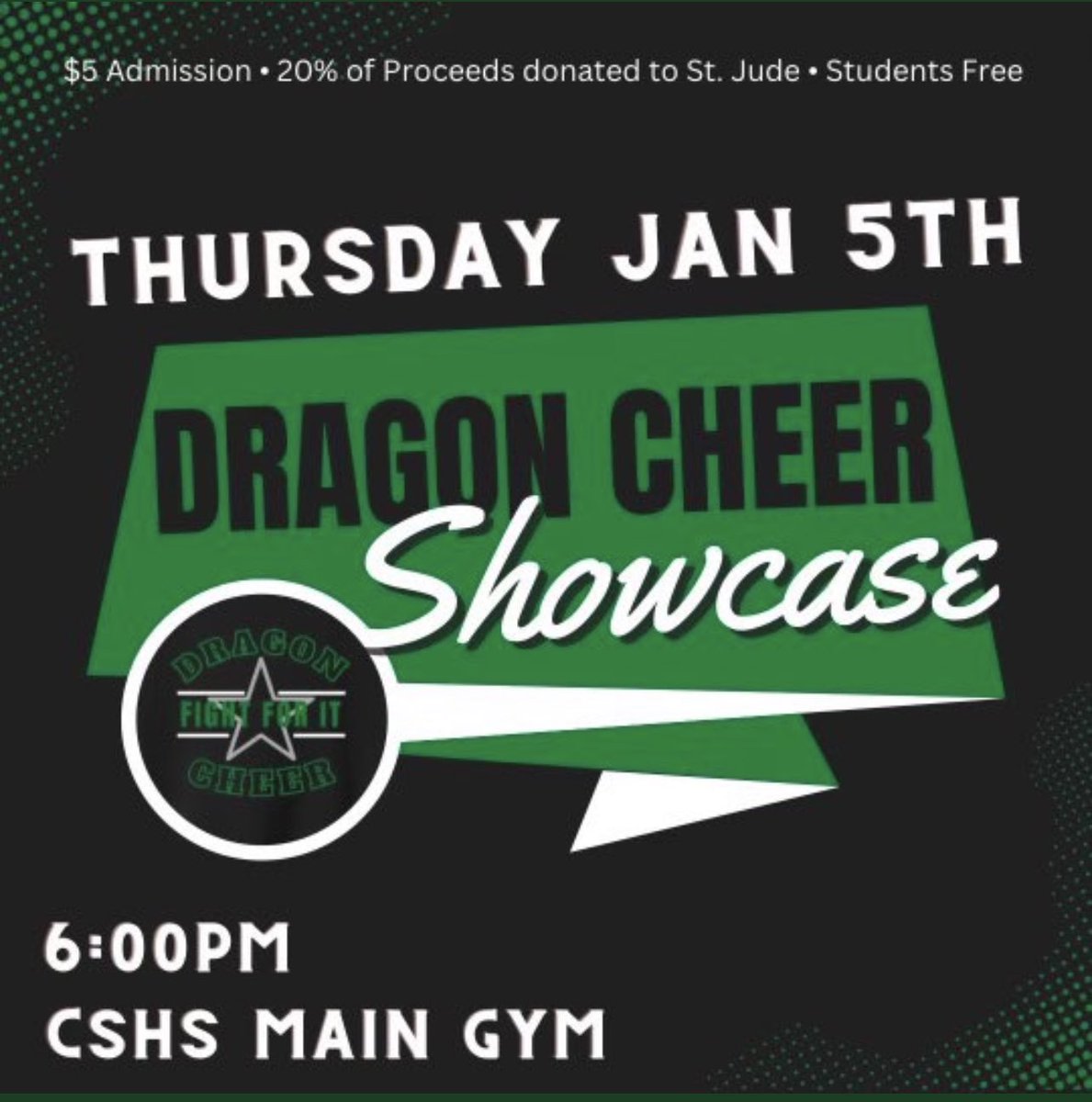 Tonight’s the night! Please come out to join us!