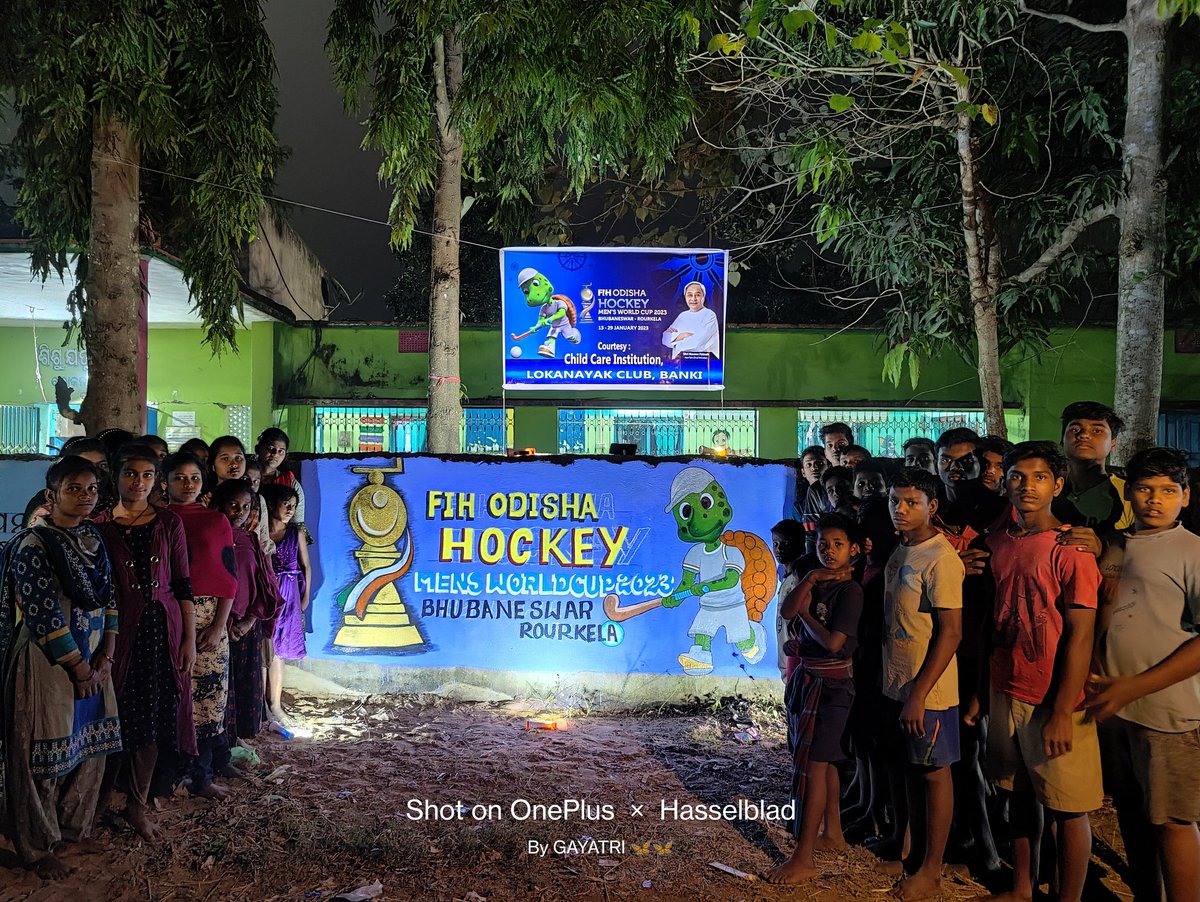 CciOdisha's tweet photo. we are all set to welcome Men's Hockey World Cup 2023*....
Wall painting by our children to be the part of this festive season....
CCI , LOKANAYAK , Banki , Cuttack @HWC2023 @WCDODISHA_HWC2023 @UnitDistrict @MinistryWCD
@WCDOdisha @CuttackDM @CMCCuttack @sports_odisha https://t.co/dEd7NImJQ0