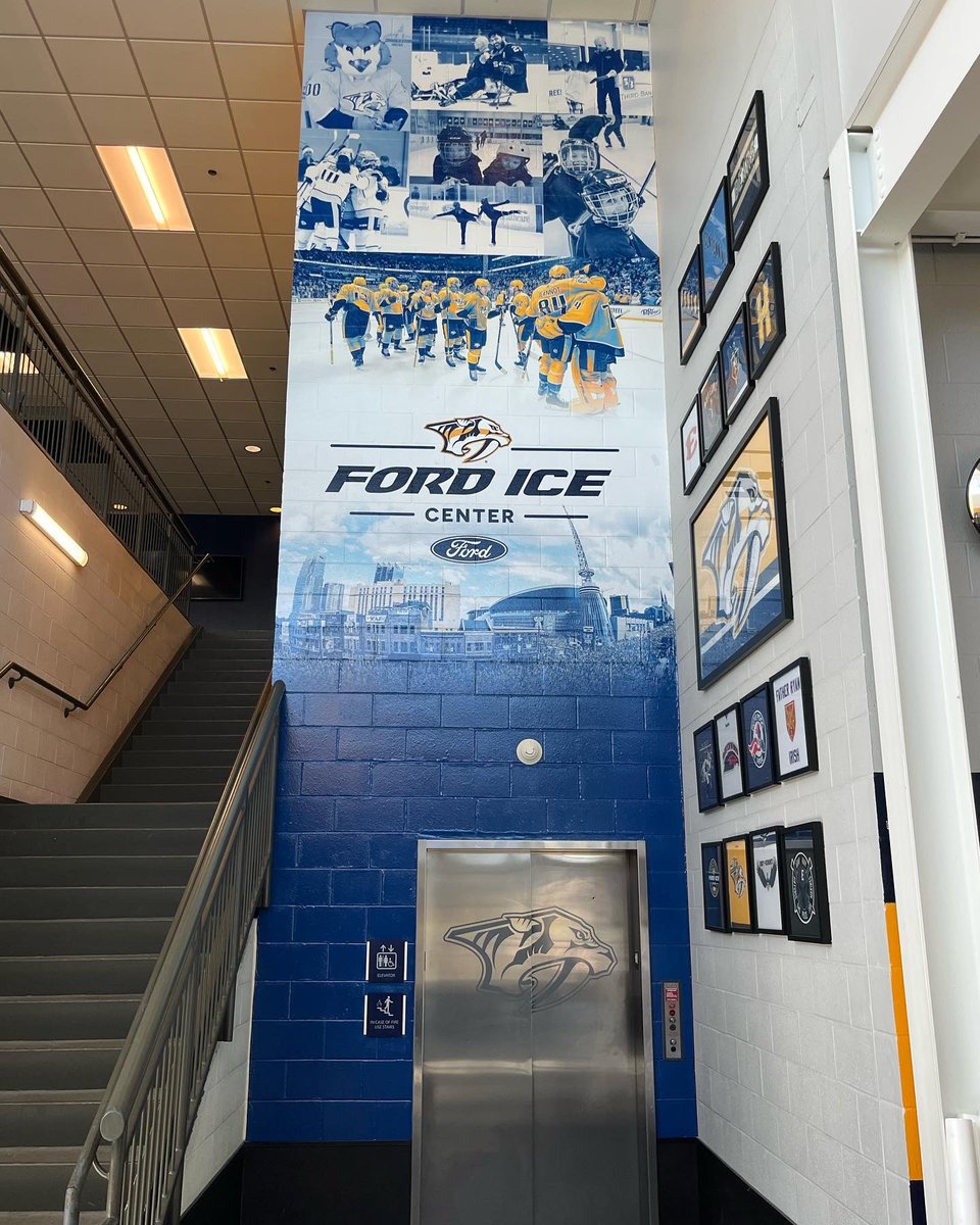 FordIceCenter's tweet photo. We have a new wall here at Ford Ice Center Antioch! Check it out the next time y’all are here 👏 https://t.co/0KnM3tsz3L