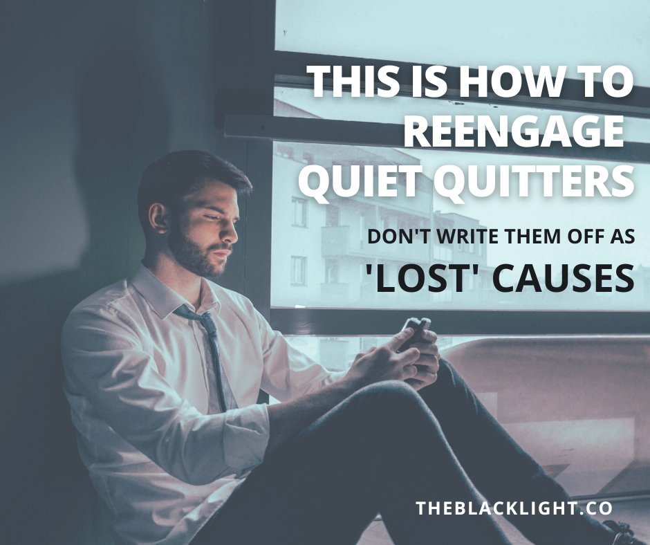BlacklightSays's tweet photo. As a supervisor, it can be disheartening to discover that a team member you value has gone on autopilot. But it’s worth the effort to try to reengage those #quietquitters. Prof. Leigh Thompson at @KelloggSchool explains how.
https://t.co/4wFneQxppX https://t.co/zryCDjeHdm