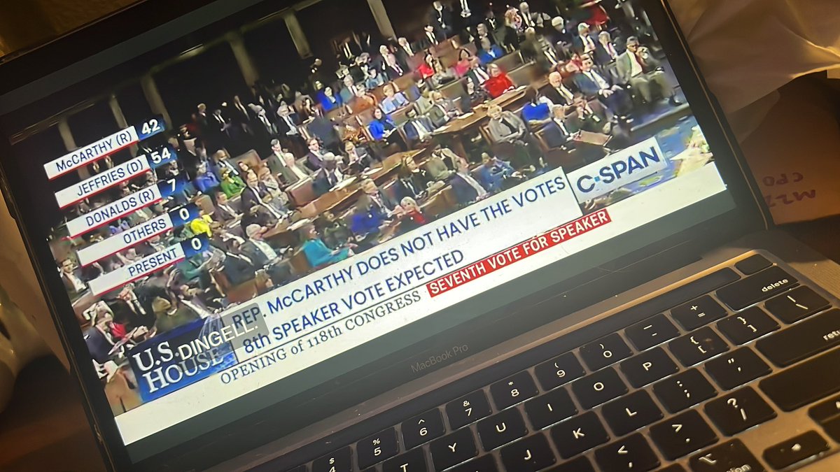 JoshuaWDelano's tweet image. #McCarthyFails again. #SpeakerVote