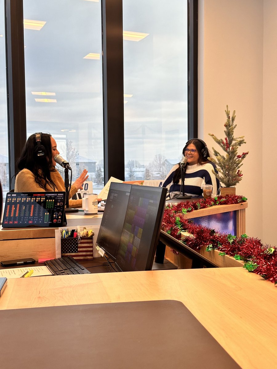 Thanks for having me <a href="/theflagwzfg/">The Flag - AM 1100 & FM 92.3 WZFG</a> to talk all things Frostival! #coldiscool #fargoparks