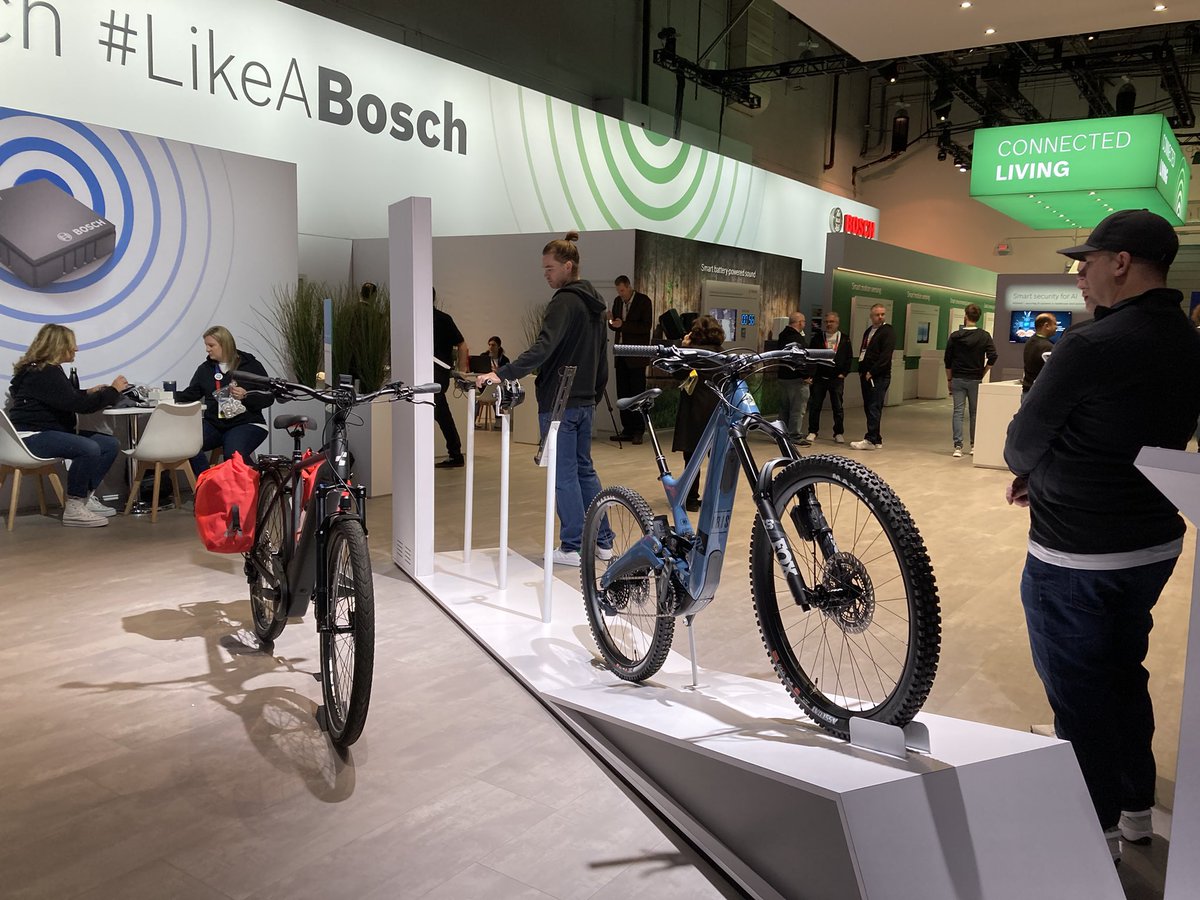 Sakis_JD's tweet photo. Gleich geht’s los! #CES2023 #BoschCES @BoschPresse https://t.co/xjE1YgC8Bg